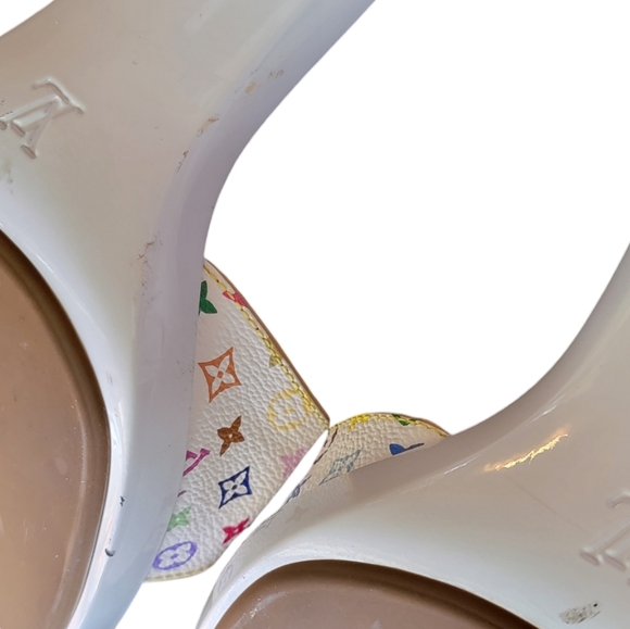 LOUIS VUITTON MURAKAMI MULES Size 39.5 - US 9.5 - Picture 7 of 9